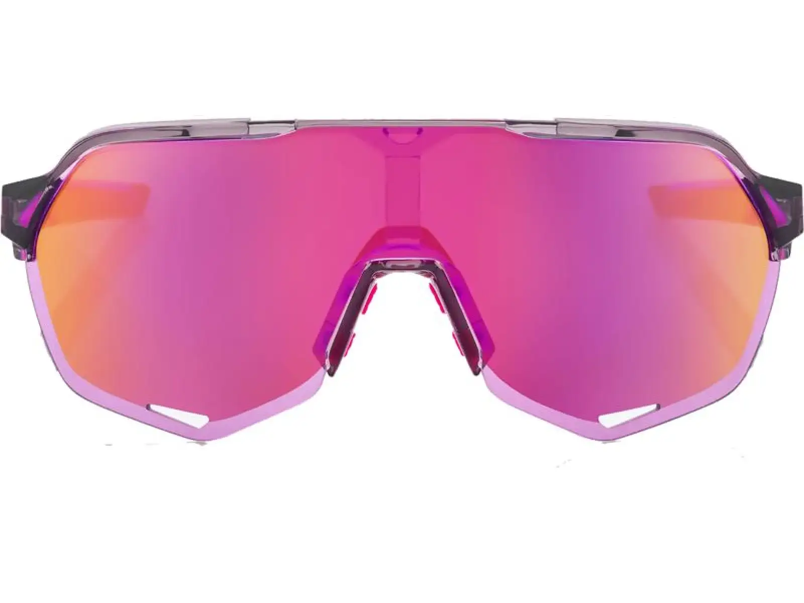 100% S2 Tokyo Night Brille Polished Translucent Grau/Lila
