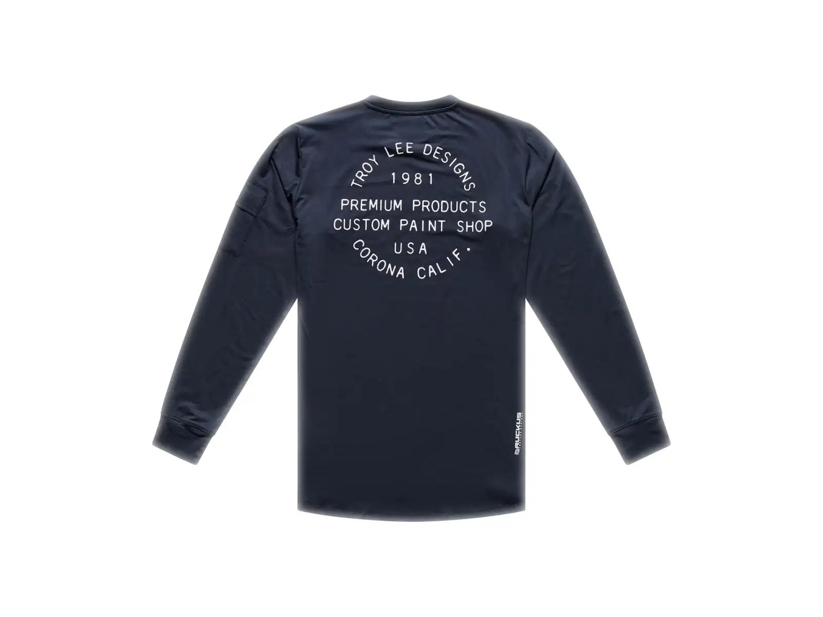 Troy Lee Designs Ruckus Ride Herren Trikot mit langen Ärmeln Pressed Carbon