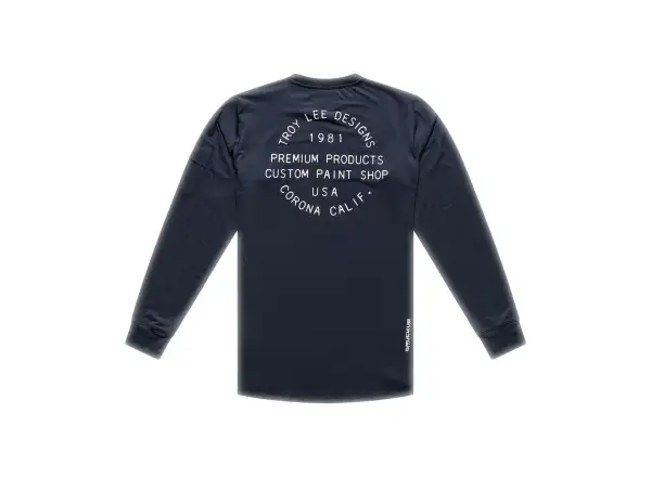 Troy Lee Designs Ruckus Ride Herren Trikot mit langen Ärmeln Pressed Carbon