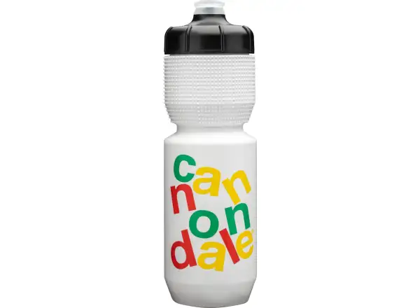 Cannondale Gripper Stapelbare Flasche 0,75 l Weiß/Gelb