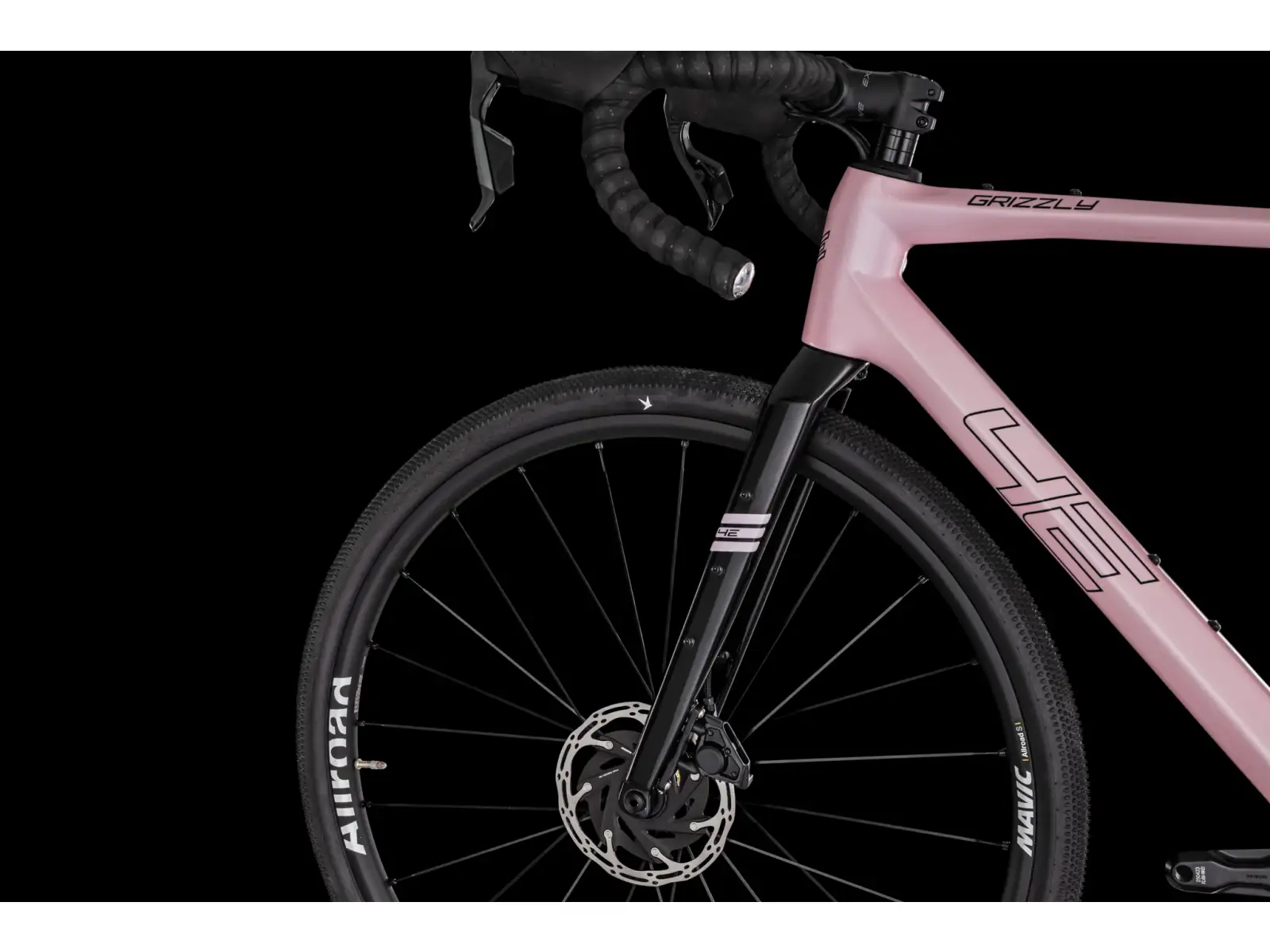 4Ever Grizzly AXS Gravelbike Coral/Black
