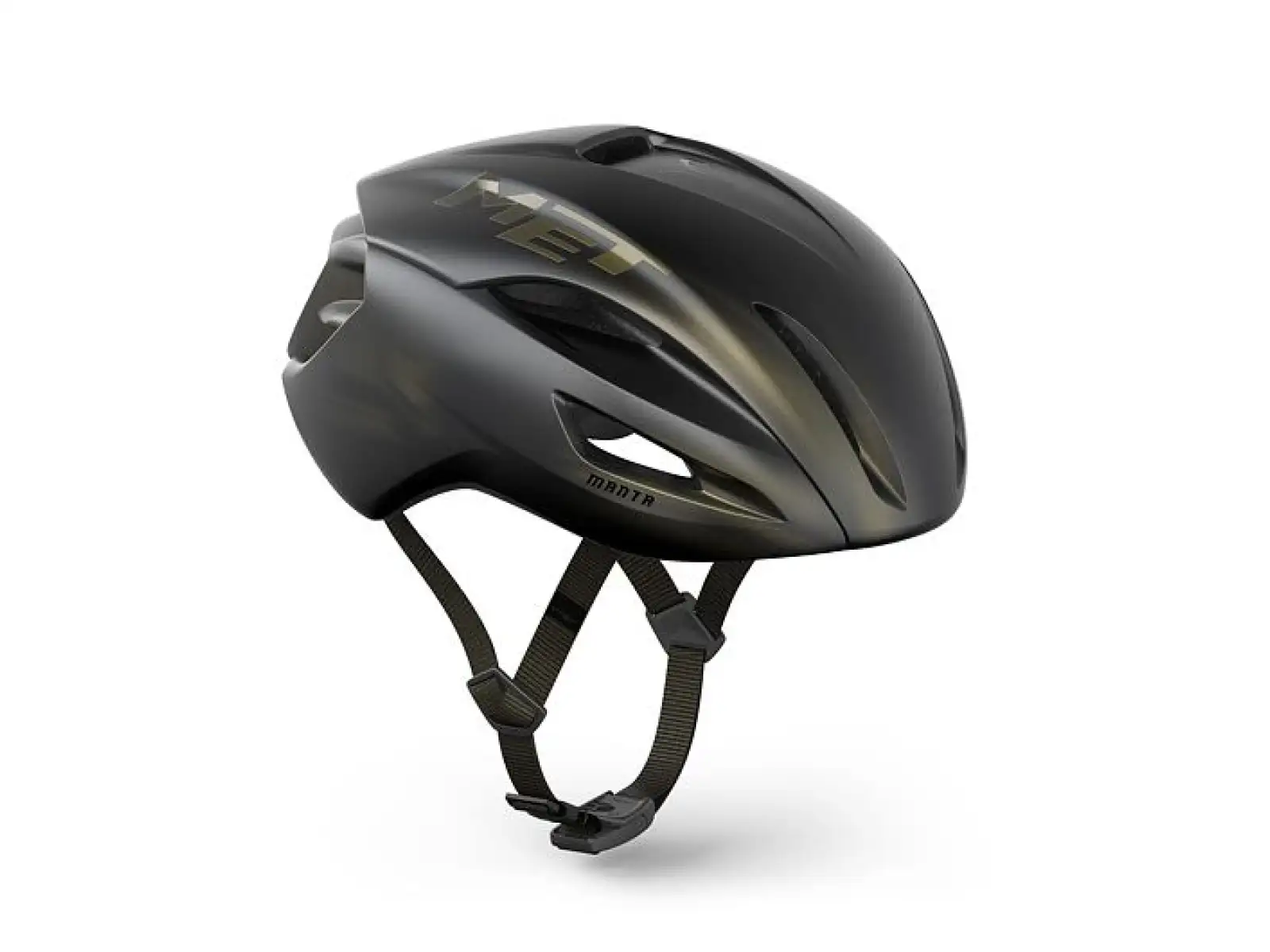 Fahrradhelm MET Manta MIPS Tadej Pogačar Schwarz