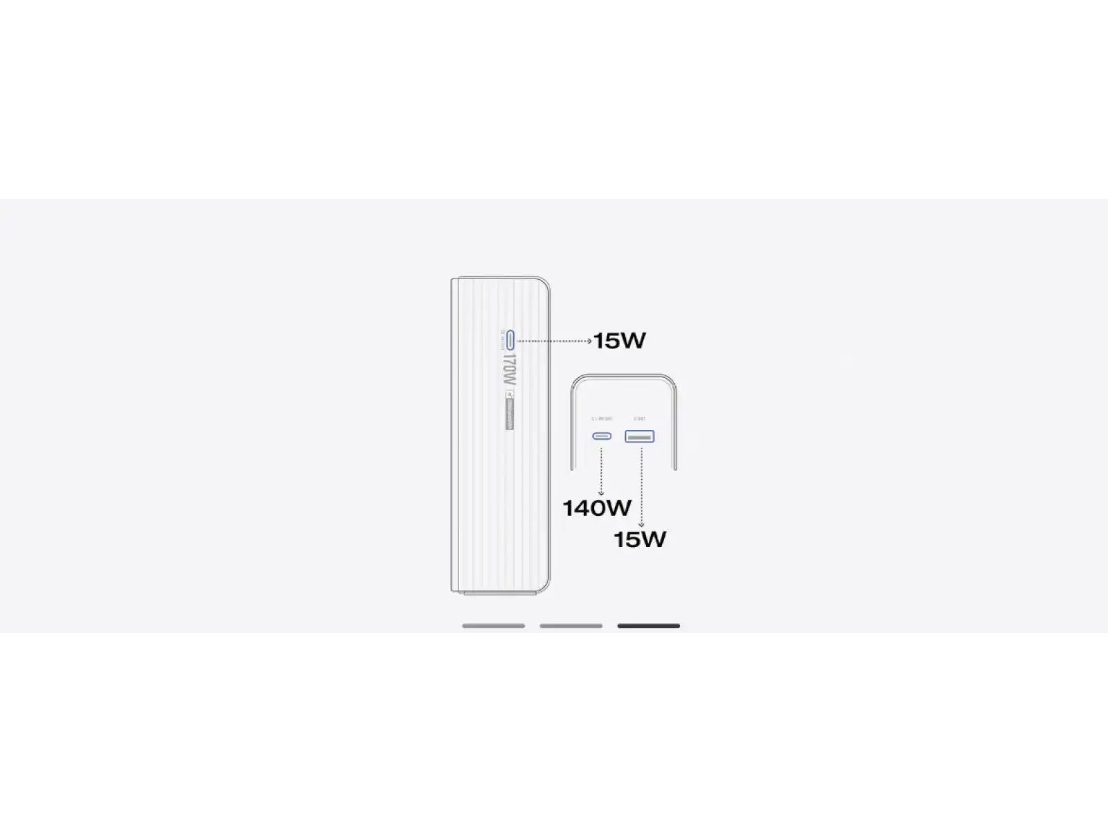 EcoFlow Rapid Powerbank (25000mAh,170W) - Silber
