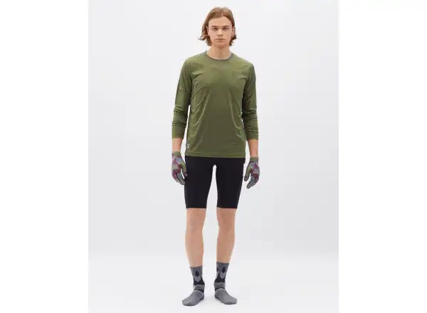 Silvini Casalo Herrentrikot Langarm Olive/Charcoal