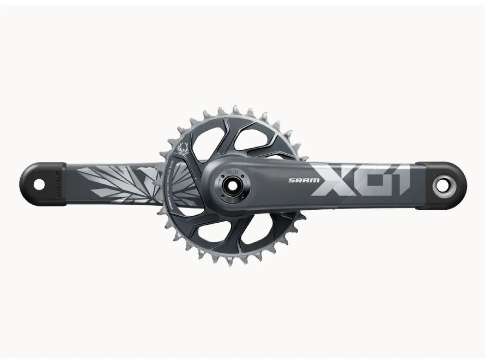 Sram X01 Eagle Boost DUB Kurbeln 175 mm Lunar Polar 32 Zähne