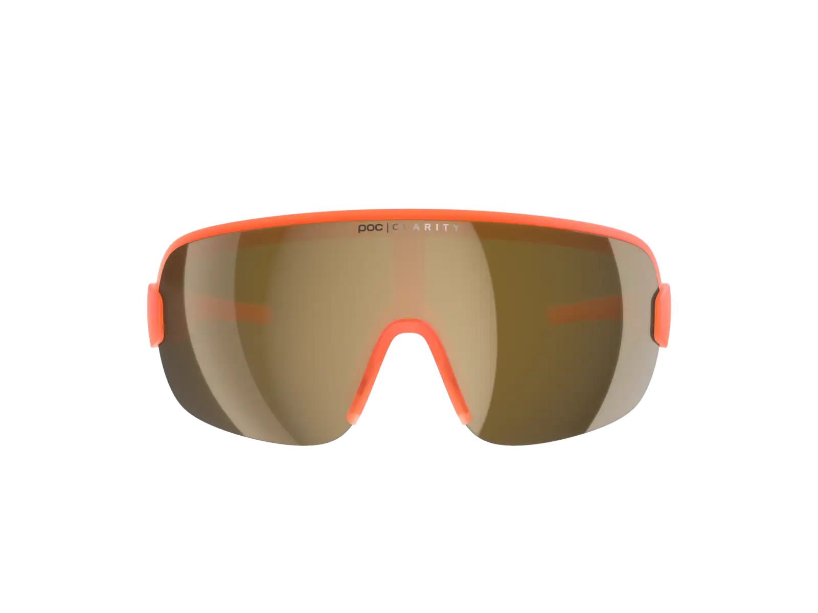 POC Aim Brille Fluorescent Orange Translucent/Clarity Road/Partly Sunny Gold
