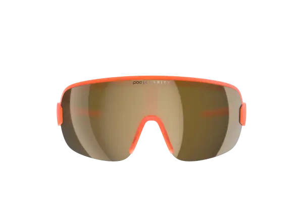 POC Aim Brille Fluorescent Orange Translucent/Clarity Road/Partly Sunny Gold