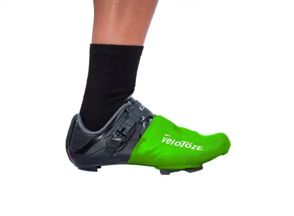 Velotoze Toe Cover Road Latex Überschuhe in Grün Größe Uni.