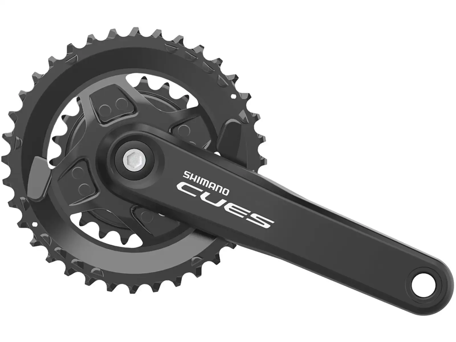 Shimano CUES FC-U4000-2 Boost Kurbelgarnitur 9/10/11-fach 36/22 Zähne