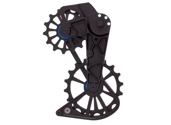 Kogel Kolossos Führung mit Rollen für XTR 12SPD Road Seals Schwarz