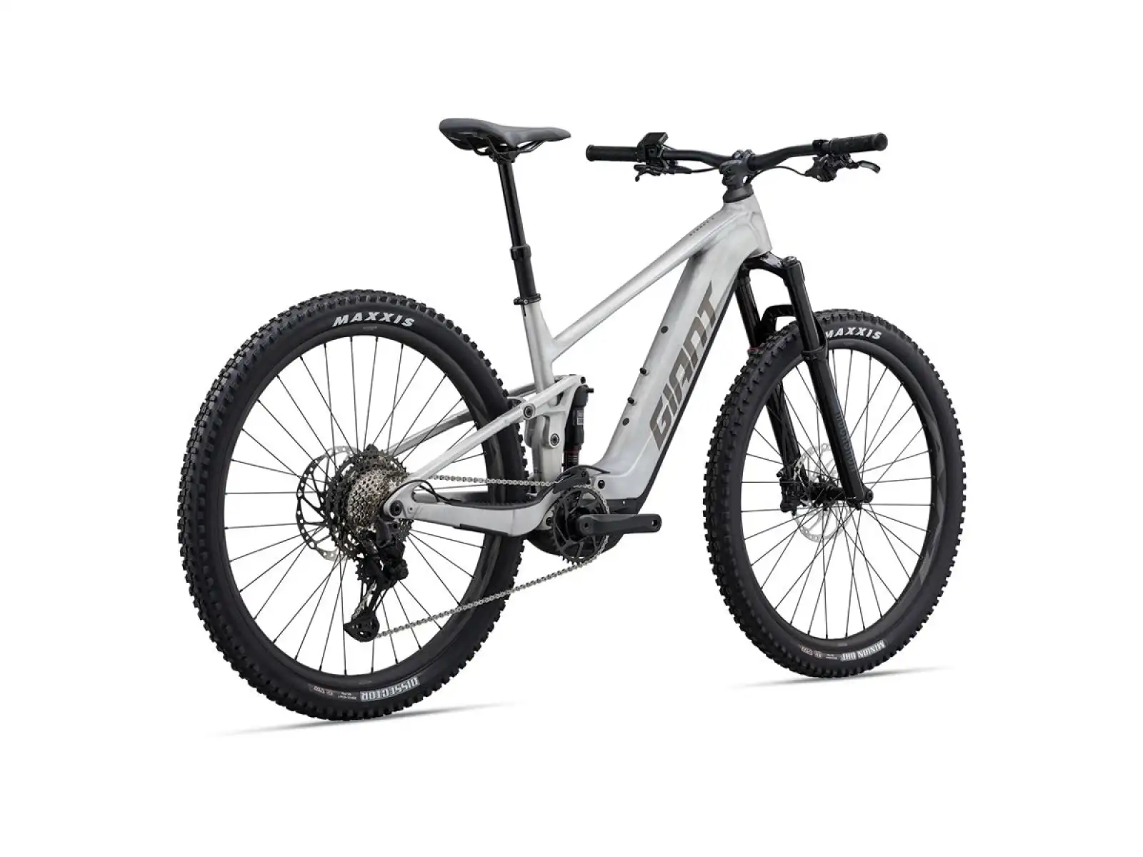 Giant Stance E+0 Pro Mountain E-Bike Raw Aluminum