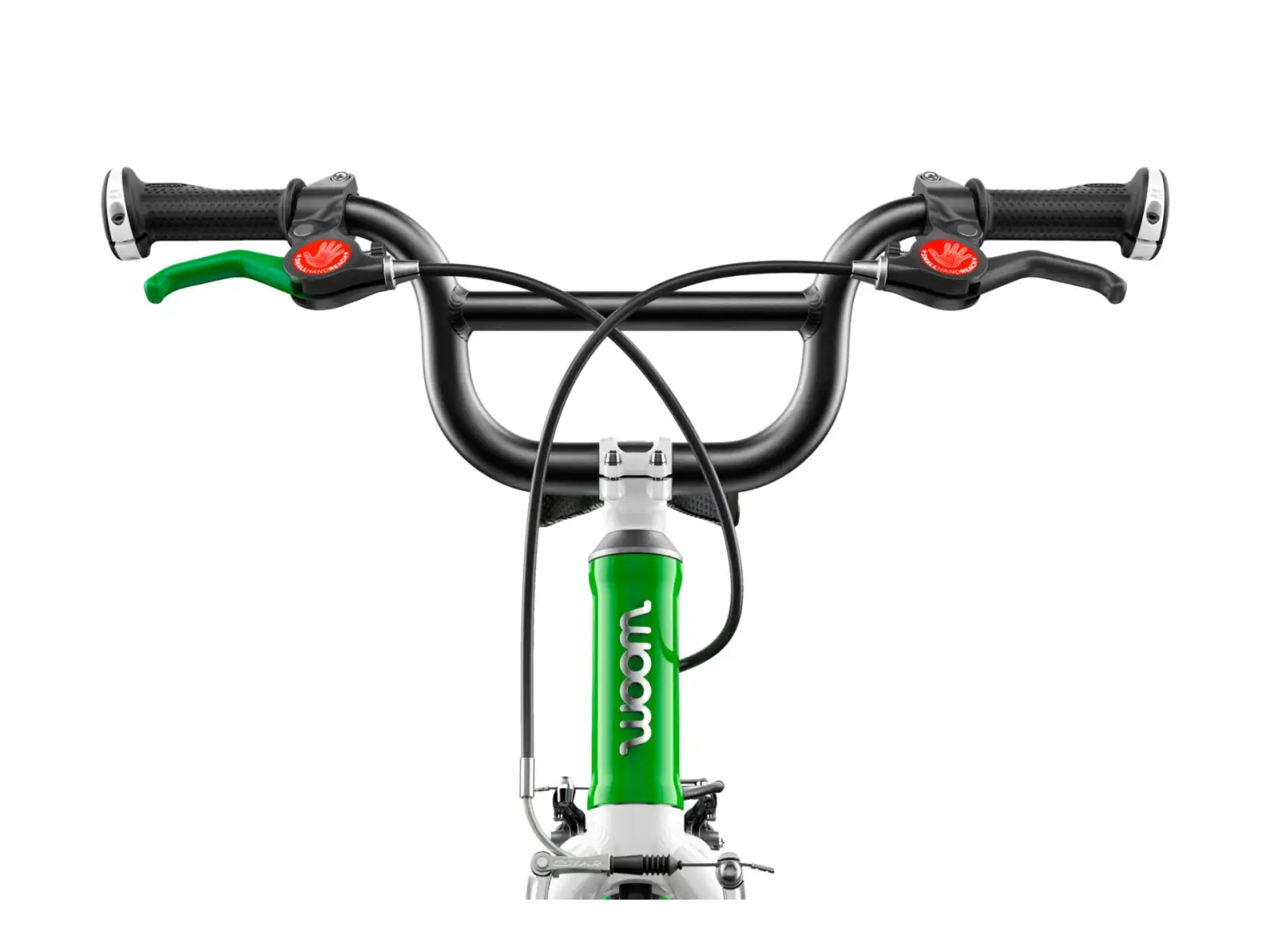 Woom 2 Green 14 Kinderfahrrad
