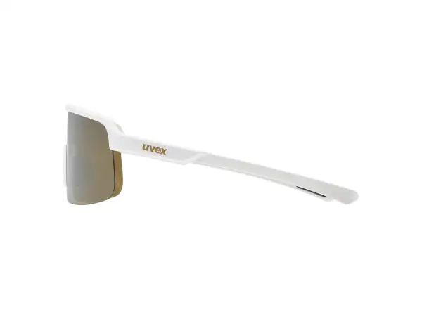 Uvex Sonnenbrille White Matt/Mirror Gold