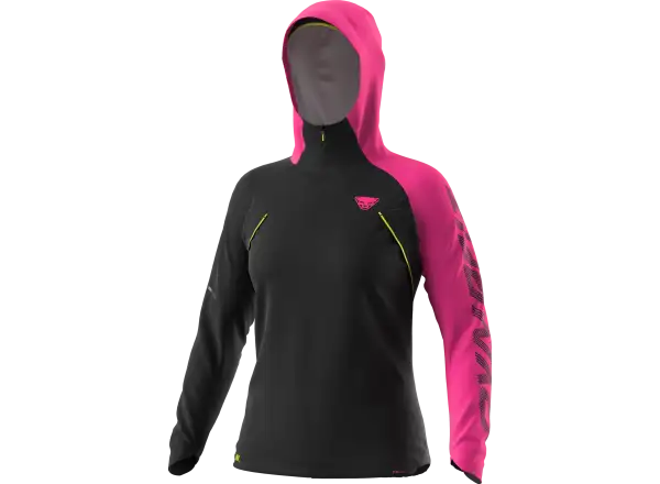 Dynafit DNA 3L Damenjacke Pink Glo/Black Out