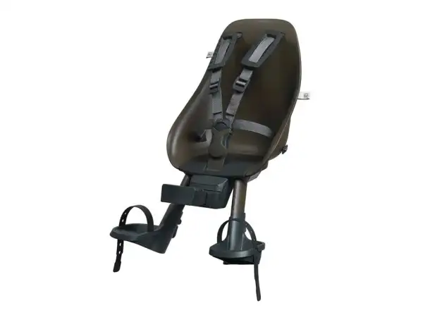 Urban Iki Kindersitz vorne mit Koge Brown/Bincho Black Adapter.