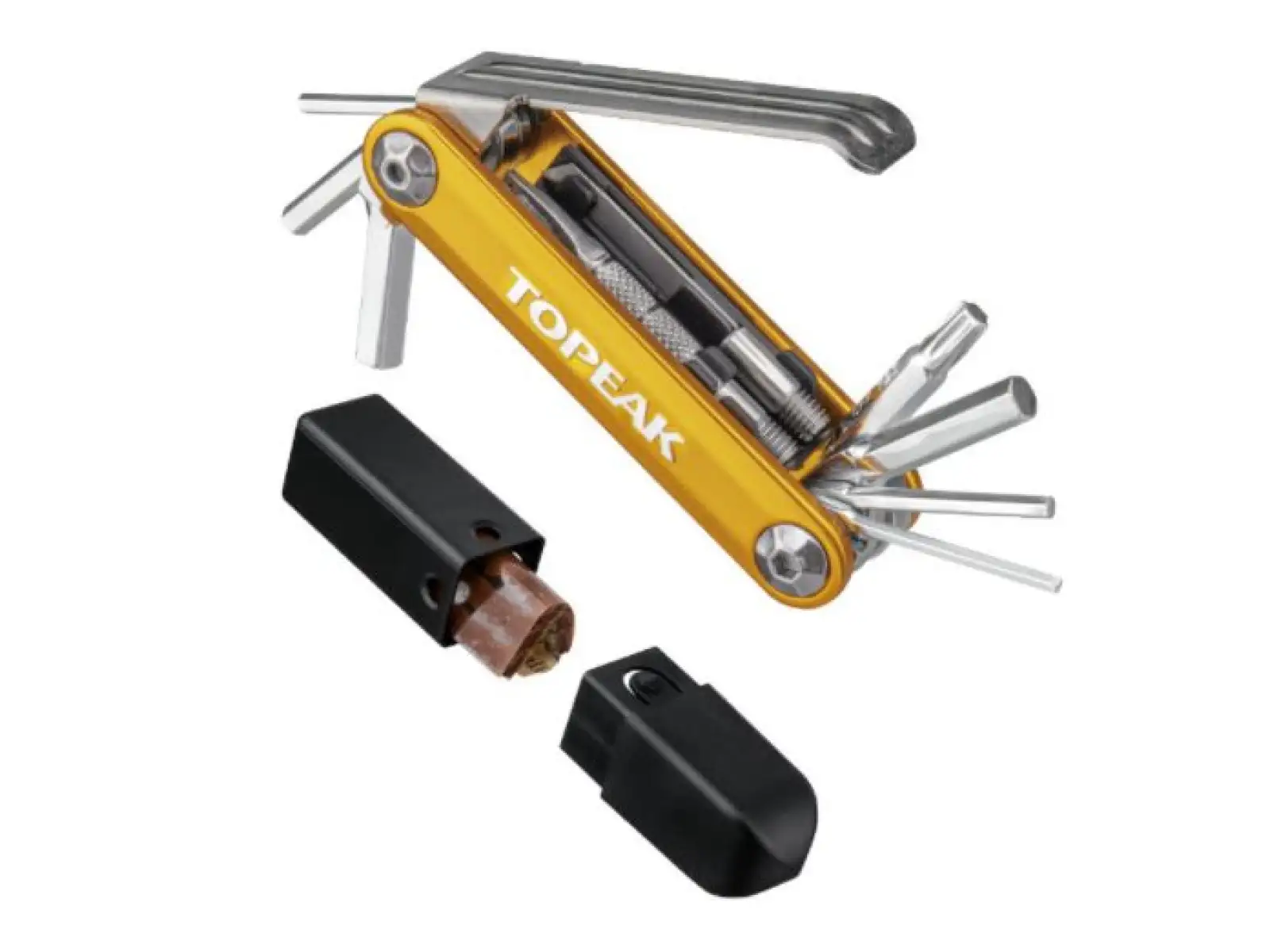 Topeak Tubi 11 Combo Multitool 11 Funktionen Gold