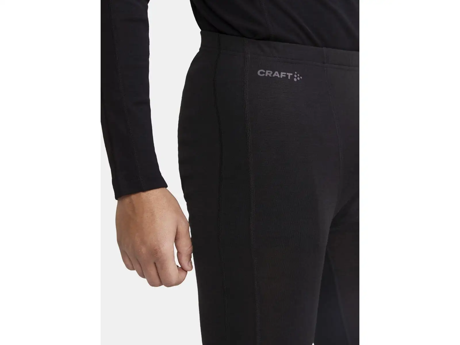 Craft ADV Wool Merino Herren Unterhose 3/4 schwarz