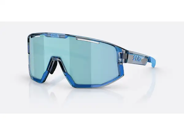 Bliz Fusion Small Sonnenbrille Transparent Blue/Smoke Ice Blue Multi