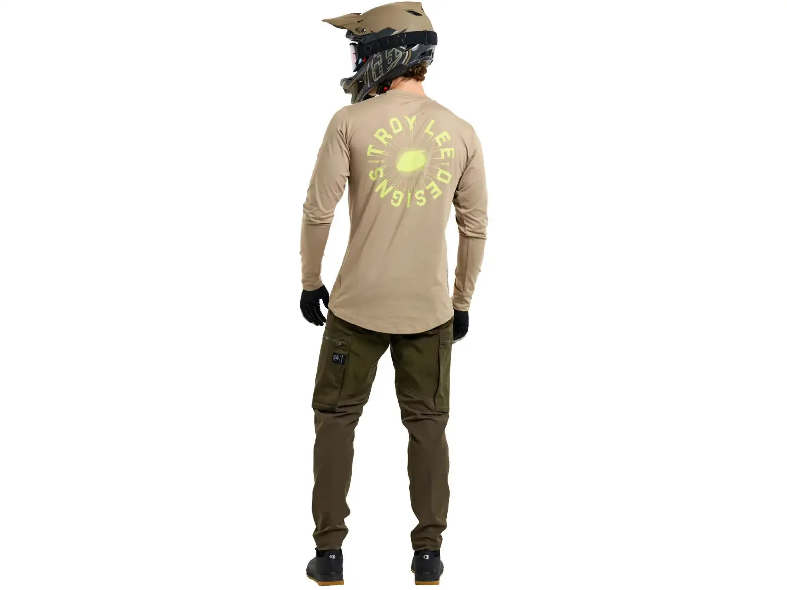 Troy Lee Designs Ruckus Ride Tee Herren-Trikot langarm The Fuzz Timber