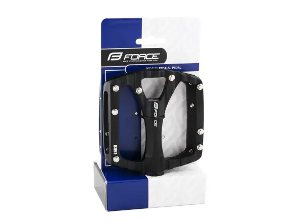 Force Swing Aluminium Pedals in Schwarz.