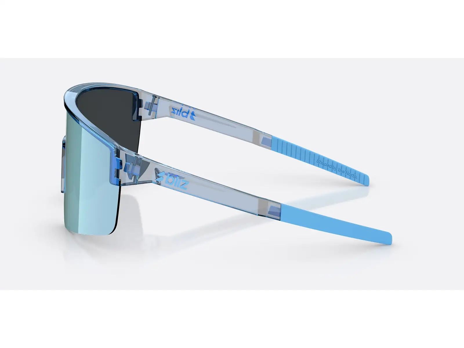Bliz P004 Sonnenbrille Transparent Blue/Smoke Ice Blue Multi