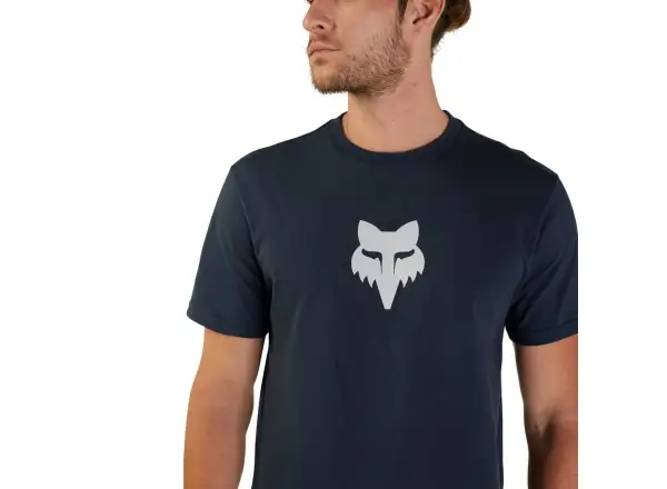 Fox Head Premium Herren T-Shirt Kurzarm Midnight Blue