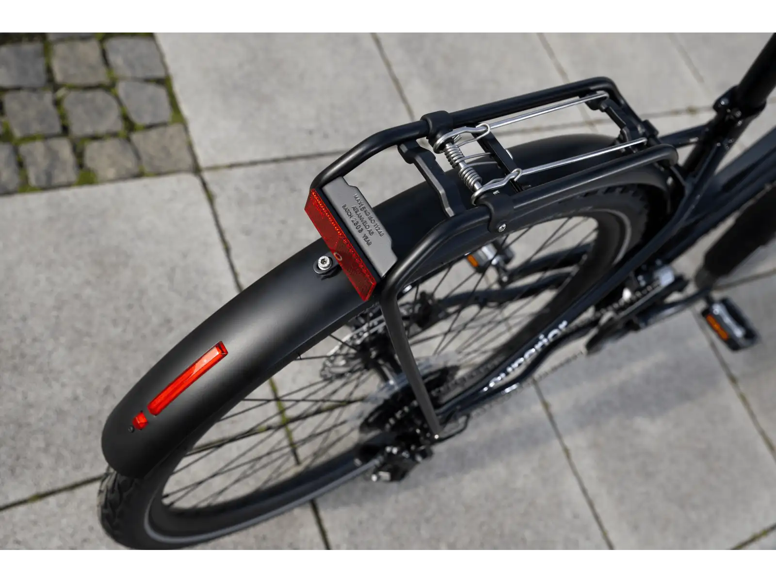 Superior Blox 6.7 T MS Stadtfahrrad Gloss Metallic Black