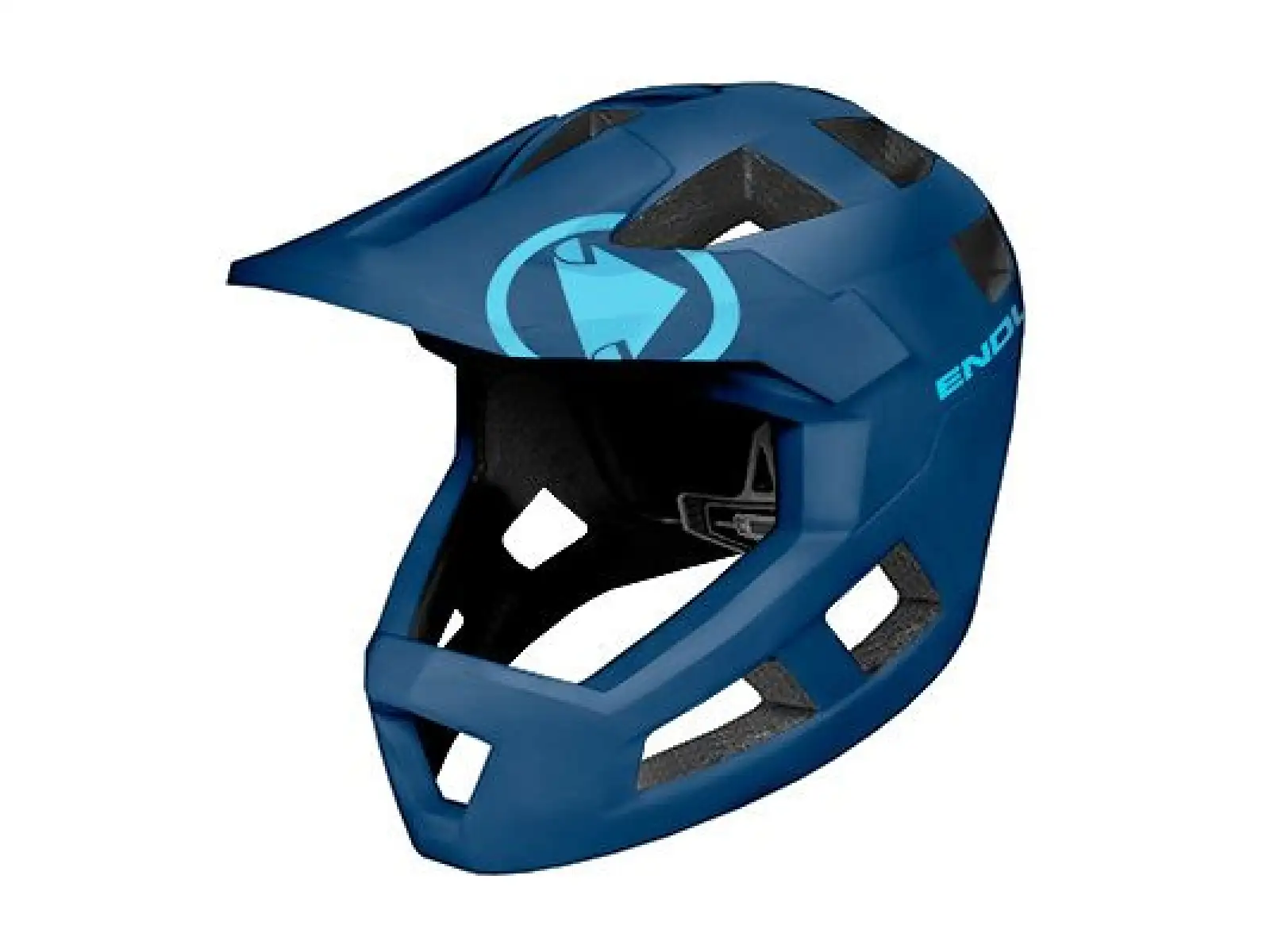 Endura SingleTrack Full Face Helm Blaubeere