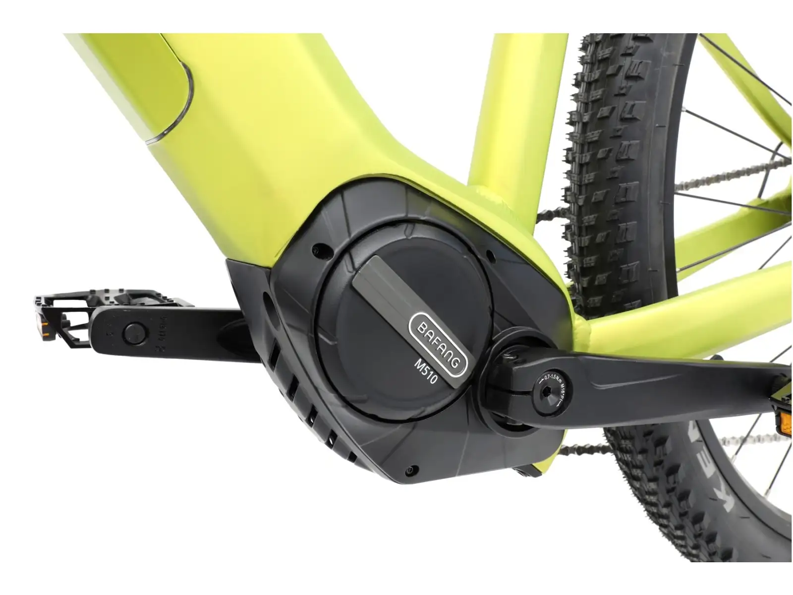Apache Hawk 1 MX 720 Wh E-Mountainbike fluo gelb