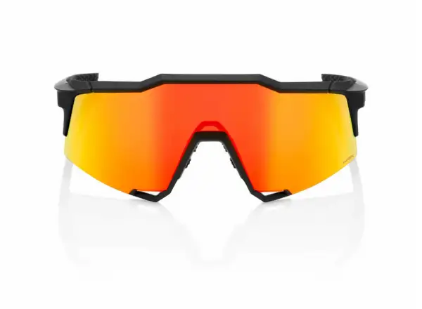 100% Performance Speedcraft Radbrille Soft Tact Black/HIPER Rot Multilayer