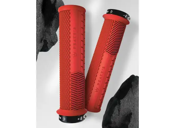 Peatys Monarch Knurl Thin Griffe Rot