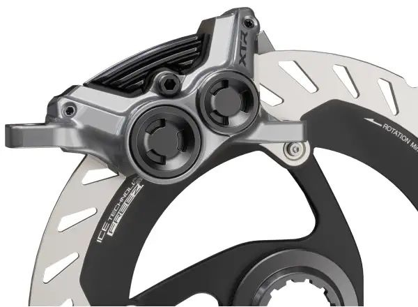 Shimano XTR BR-M9220+BL-M9220 Scheibenbremse hinten Beläge Metall mit Kühlung