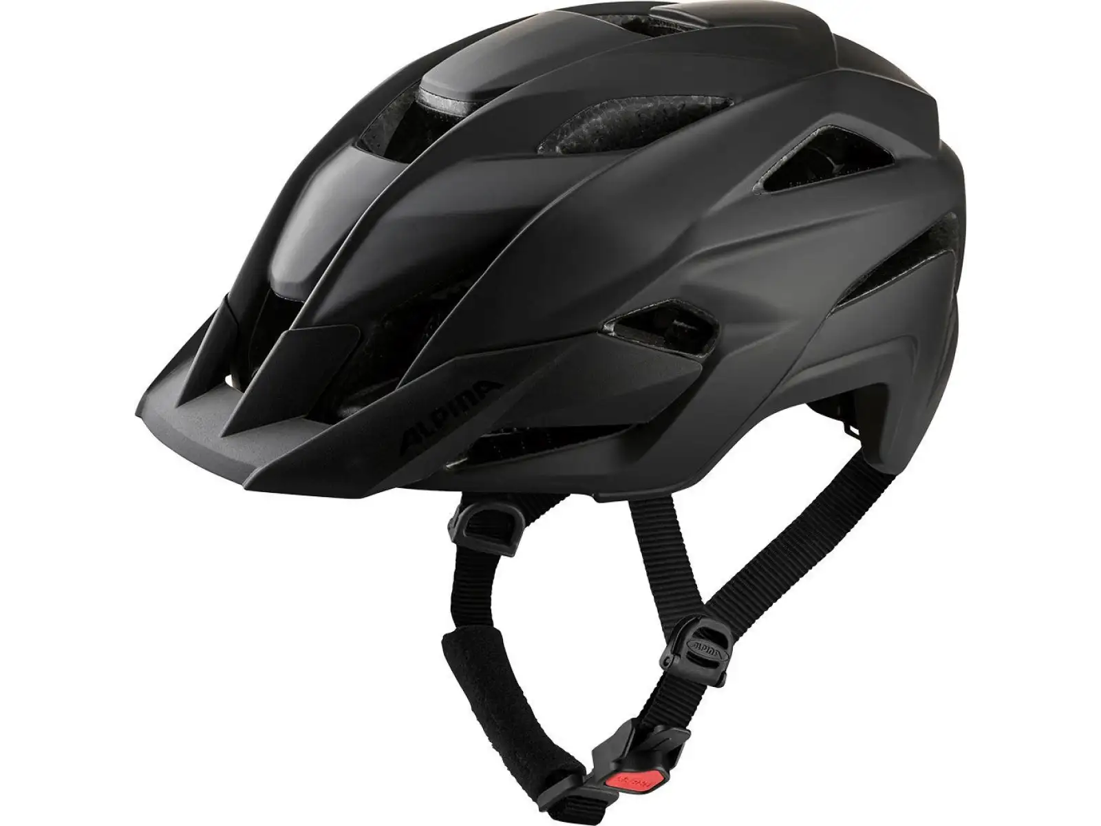 Alpina Delft Mips Helm matt Schwarz