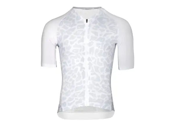 Force Leopard Herrentrikot Kurzarm weiß/grau