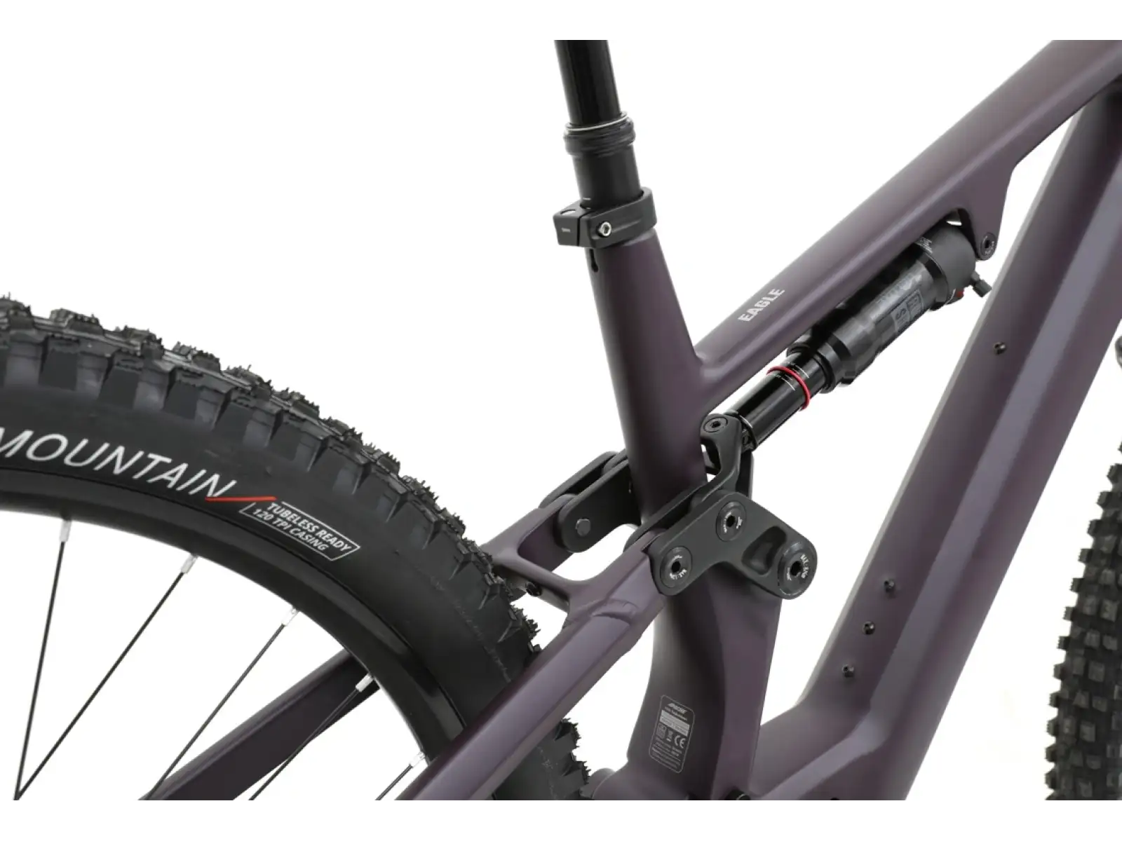 Apache Eagle 2 Avinox 800 Wh violett vollgefedertes Elektrofahrrad@Gr. S