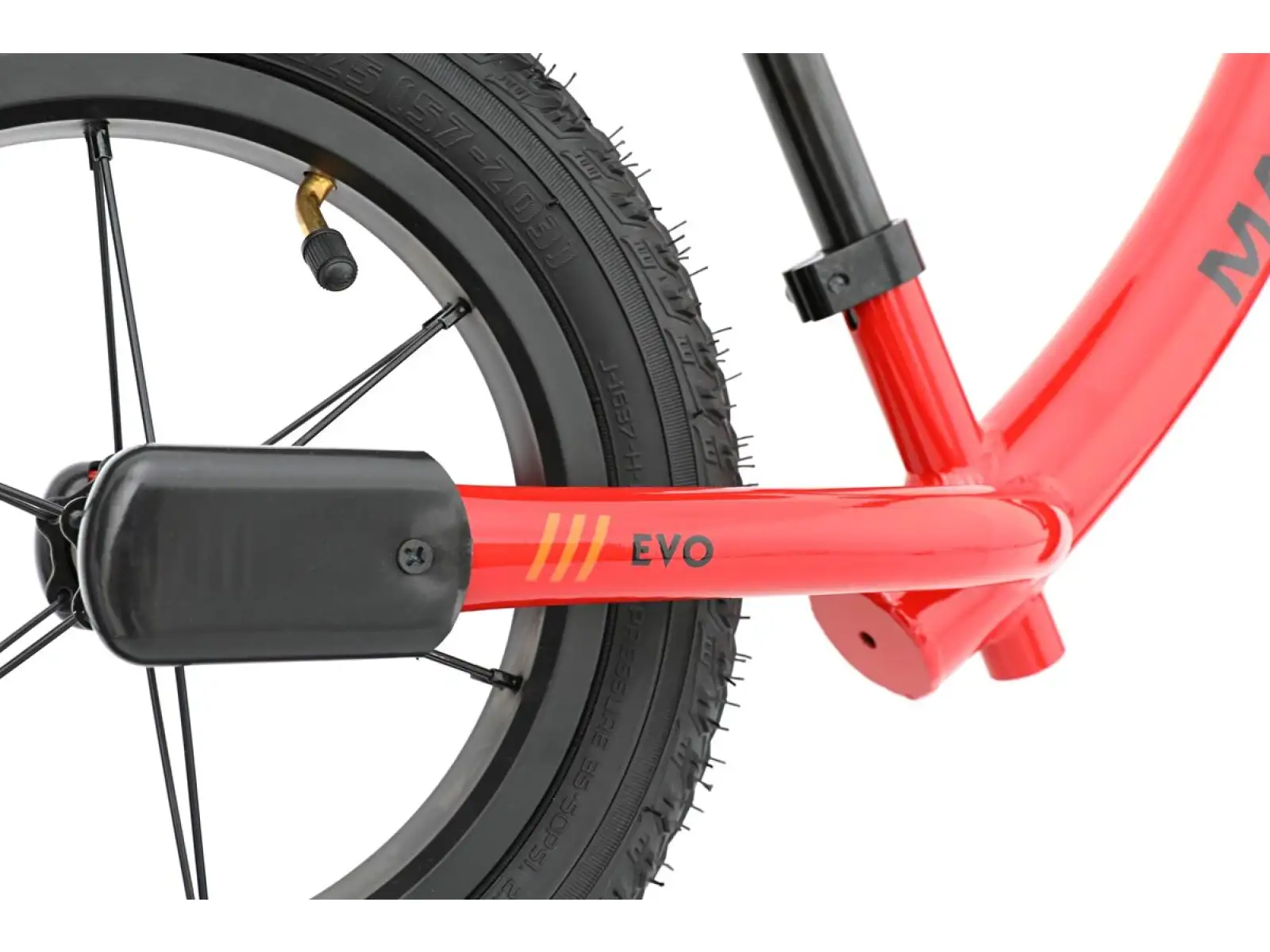 MAXÍK Evo Lite rot/orange Kinder-Laufrad