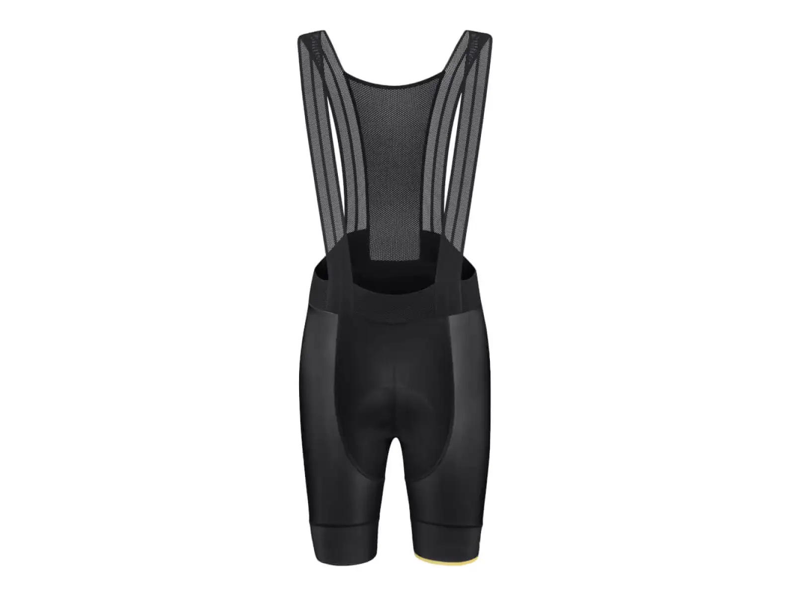 Force Gold Herrenshorts mit Latz und Polsterung Schwarz/Gold