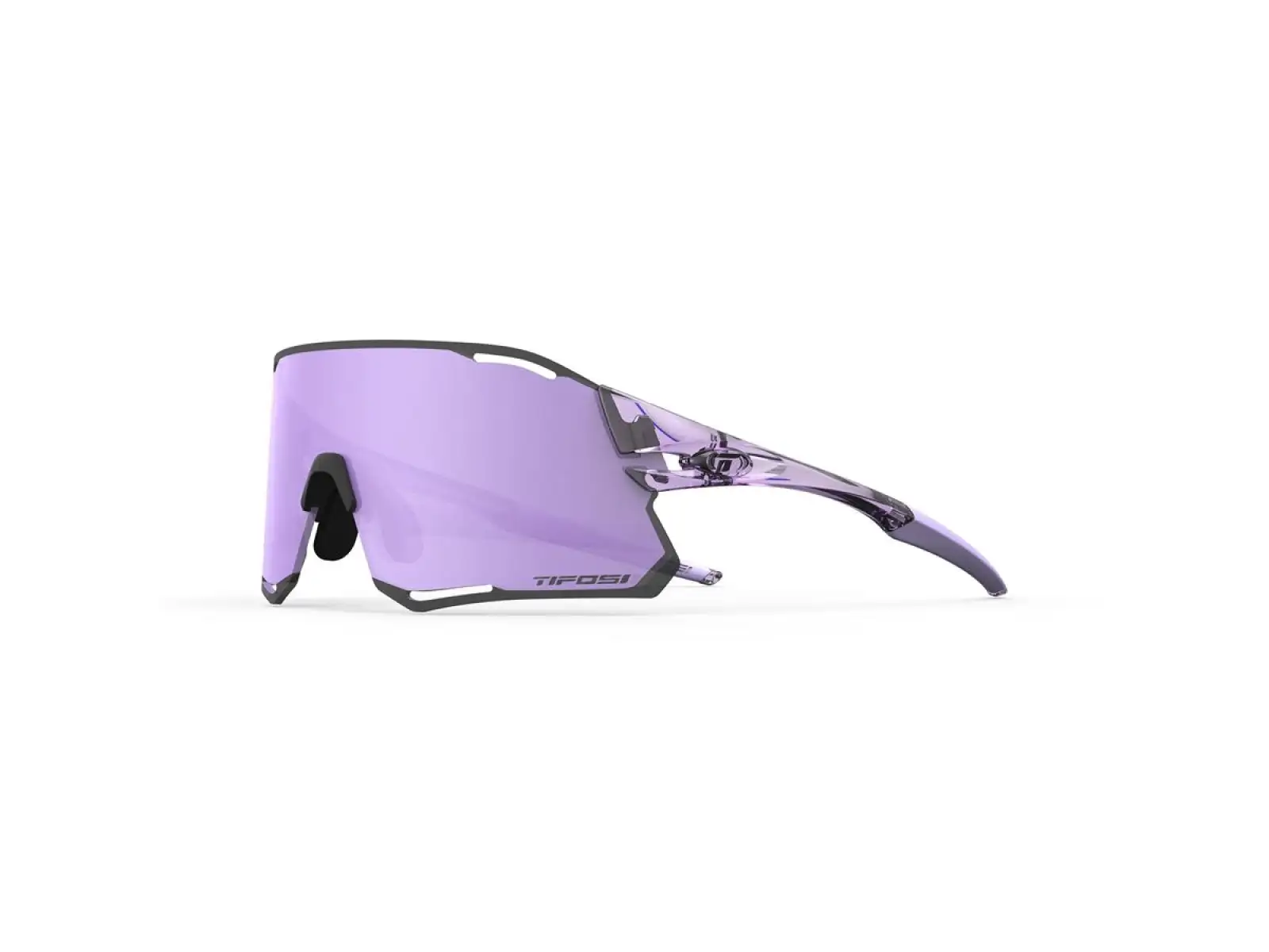 Tifosi Rail Race Sportbrille Crystal Purple/Clarion Purple/Clear