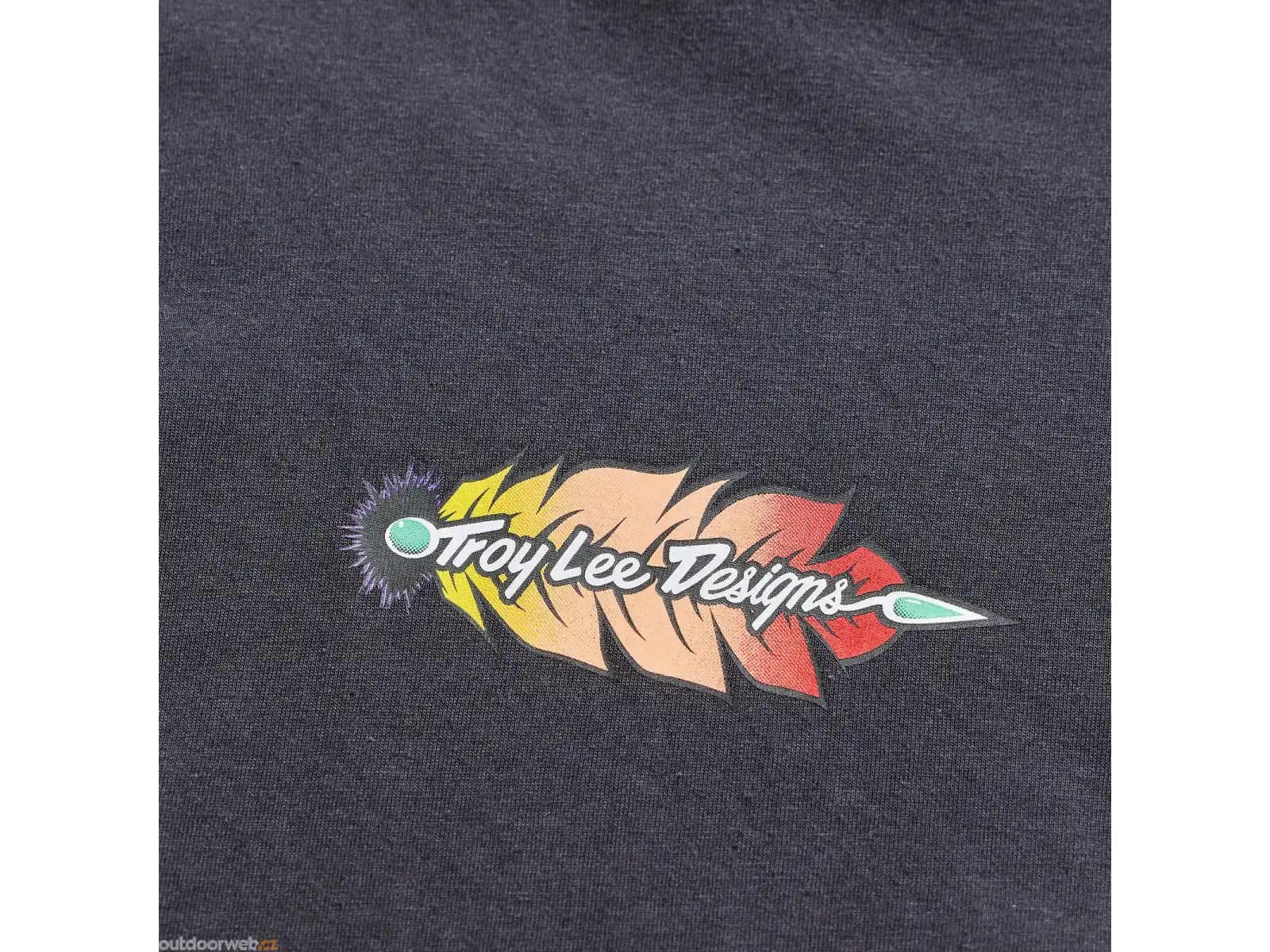 Troy Lee Designs Featherlite Damen T-Shirt mit kurzem Ärmel Carbon