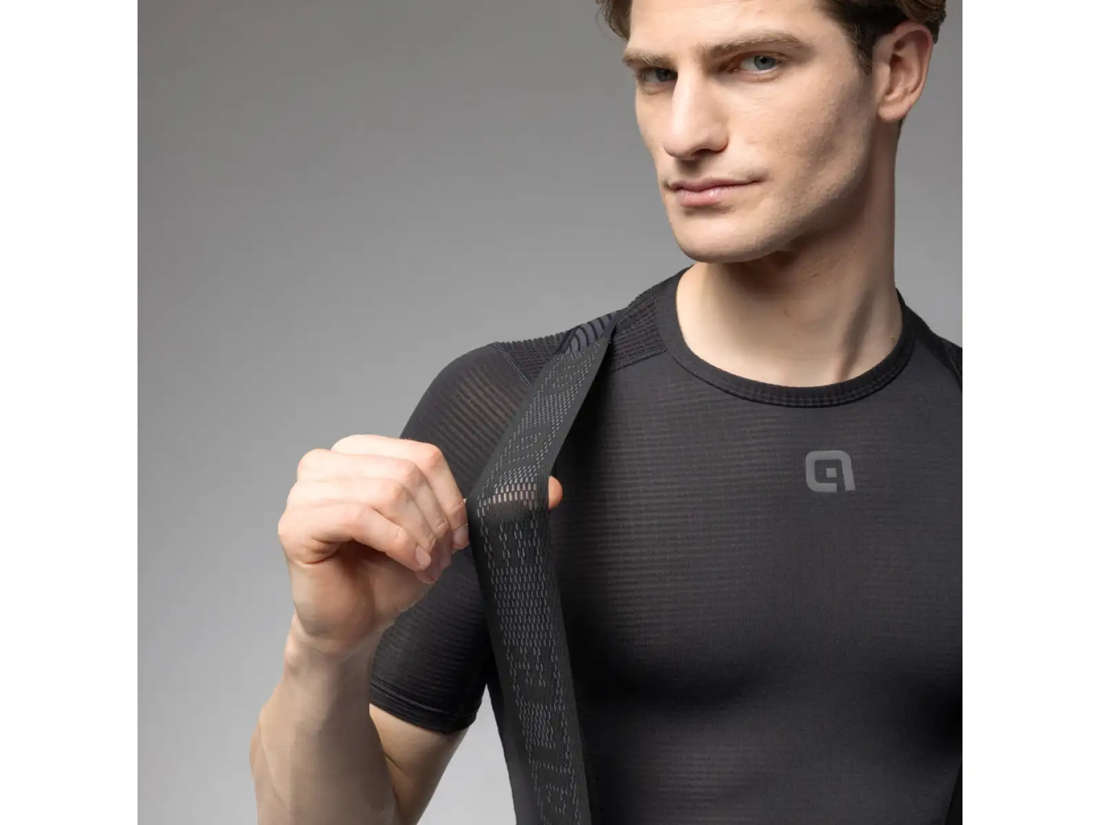 Alé Pragma Winter 2.0 Herren Thermohose mit Trägern und Polster Black