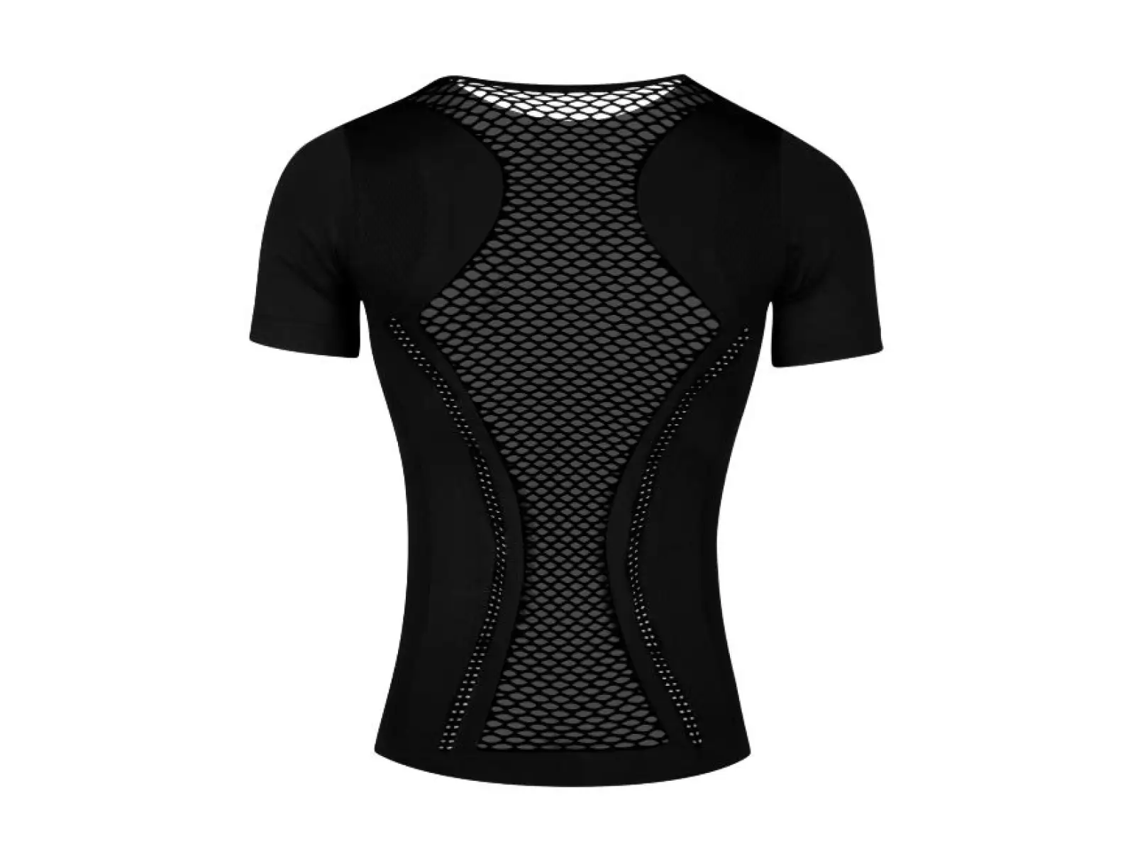 Force Summer Funktions-T-Shirt mit kurzen Ärmeln in Schwarz