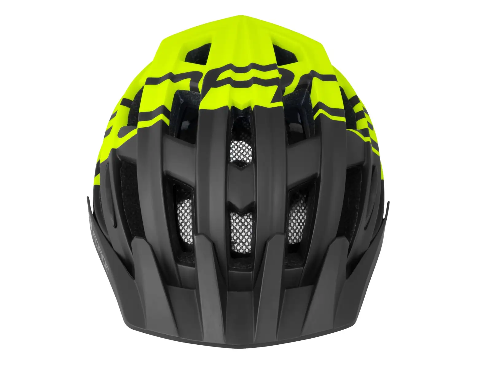 Force Corella MTB Helm, schwarz/neongelb