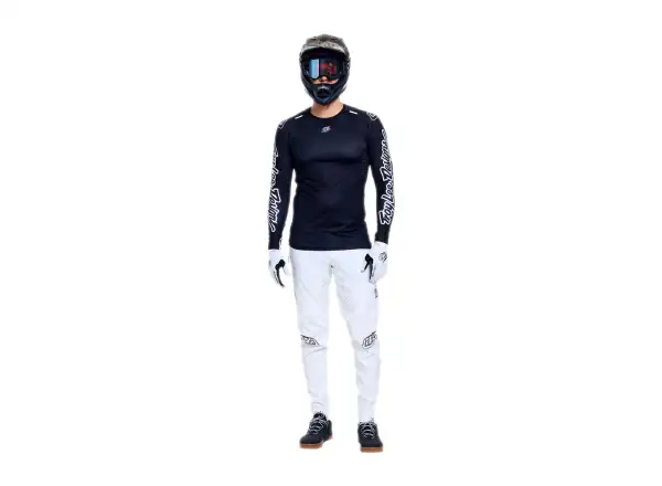 Troy Lee Designs Sprint Ultra Herren Trikot Langarm Mono Black