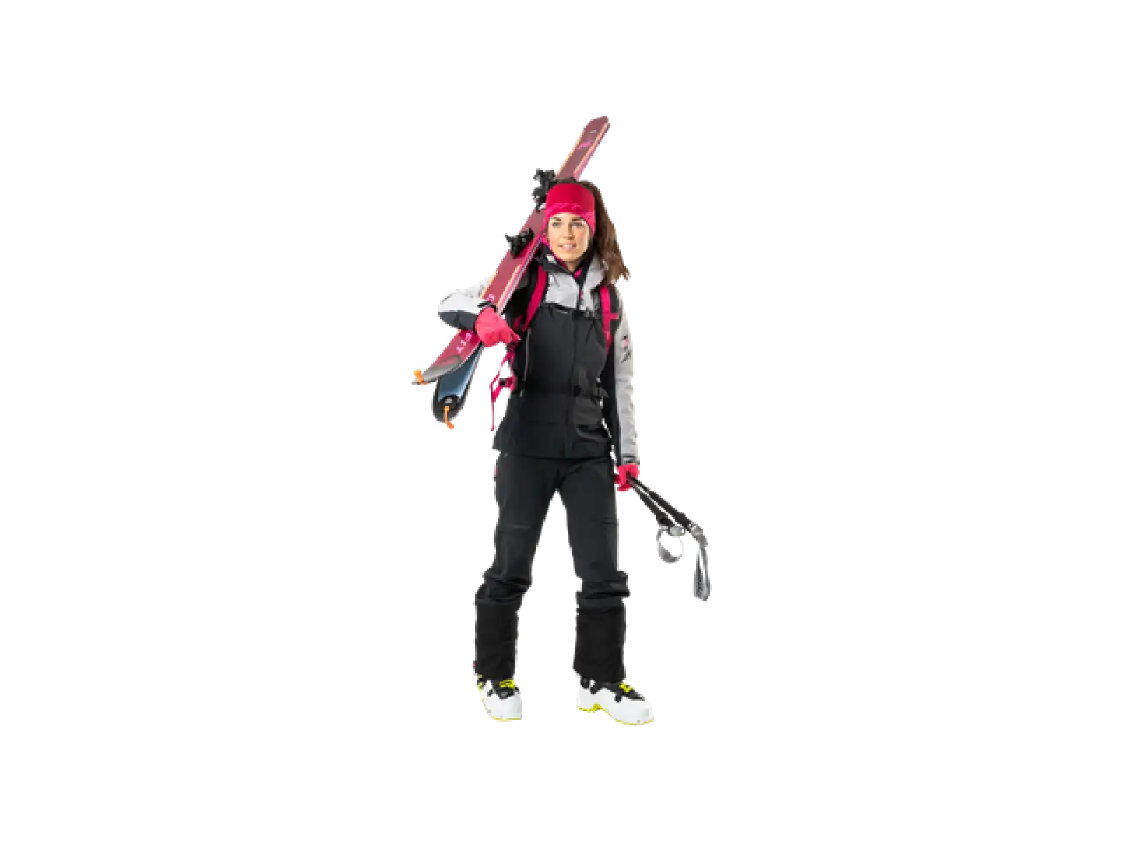 Dynafit Beast Hybrid Damen Hybridjacke Alloy
