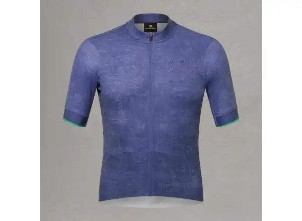 Endura FS260 Print Herrentrikot Kurzarm Indigo Rock