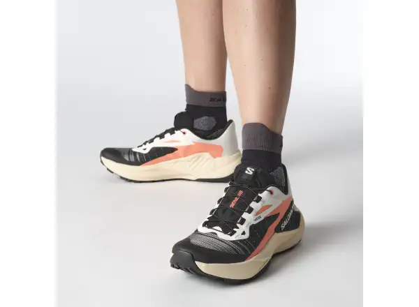 Salomon Genesis Damenlaufschuhe Fusion Coral/Tender Peach/Black