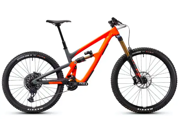 Ibis HD6 Deore vollgefedertes Mountainbike Orange
