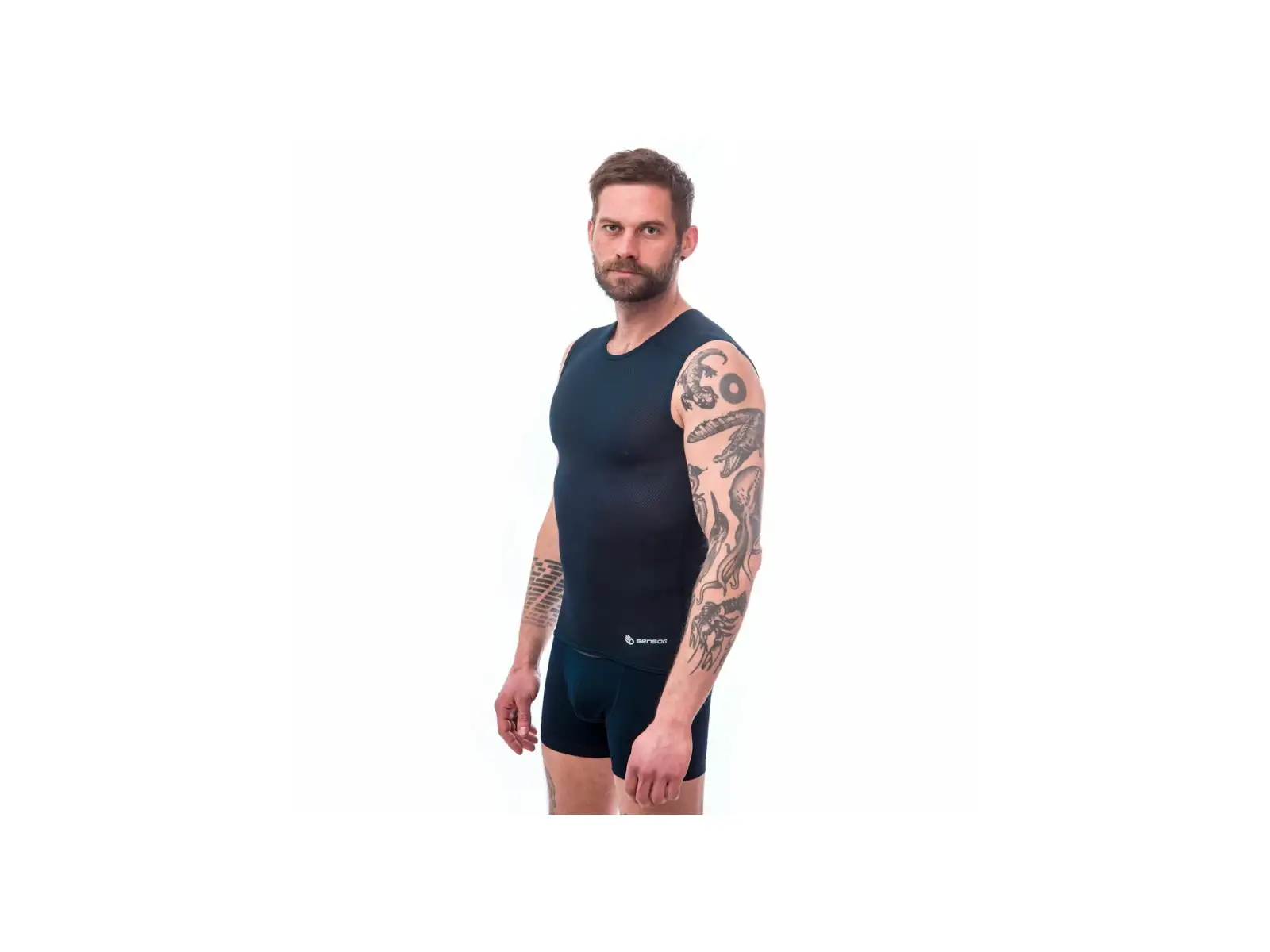 Sensor Coolmax Air Herren Tanktop Deep Blue