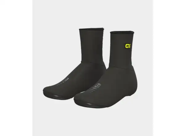 Alé Accessori Rain 2.0 Fahrradüberschuhe Schwarz/Fluo Gelb