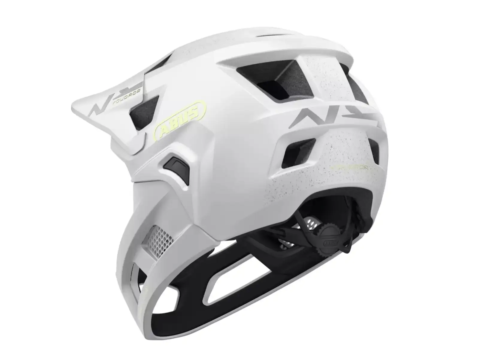 Abus YouDrop FF Kinderhelm Lemon White